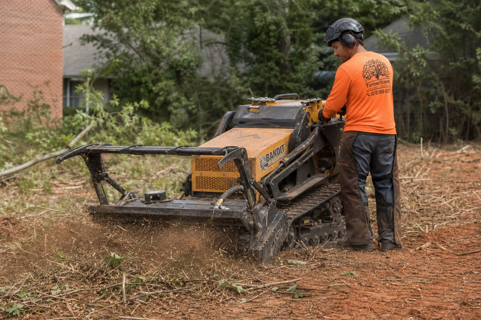 Lot Prep for Builders & Contractors in Metro Atlanta by Timberstone Tree Service