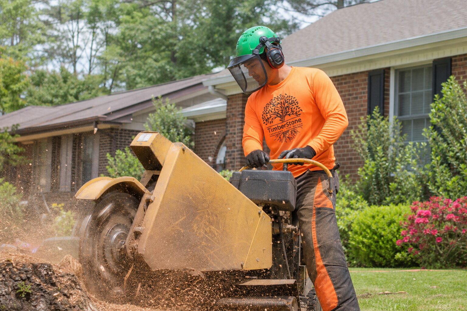Stump Grinding in Metro Atlanta by Timberstone Tree Service
