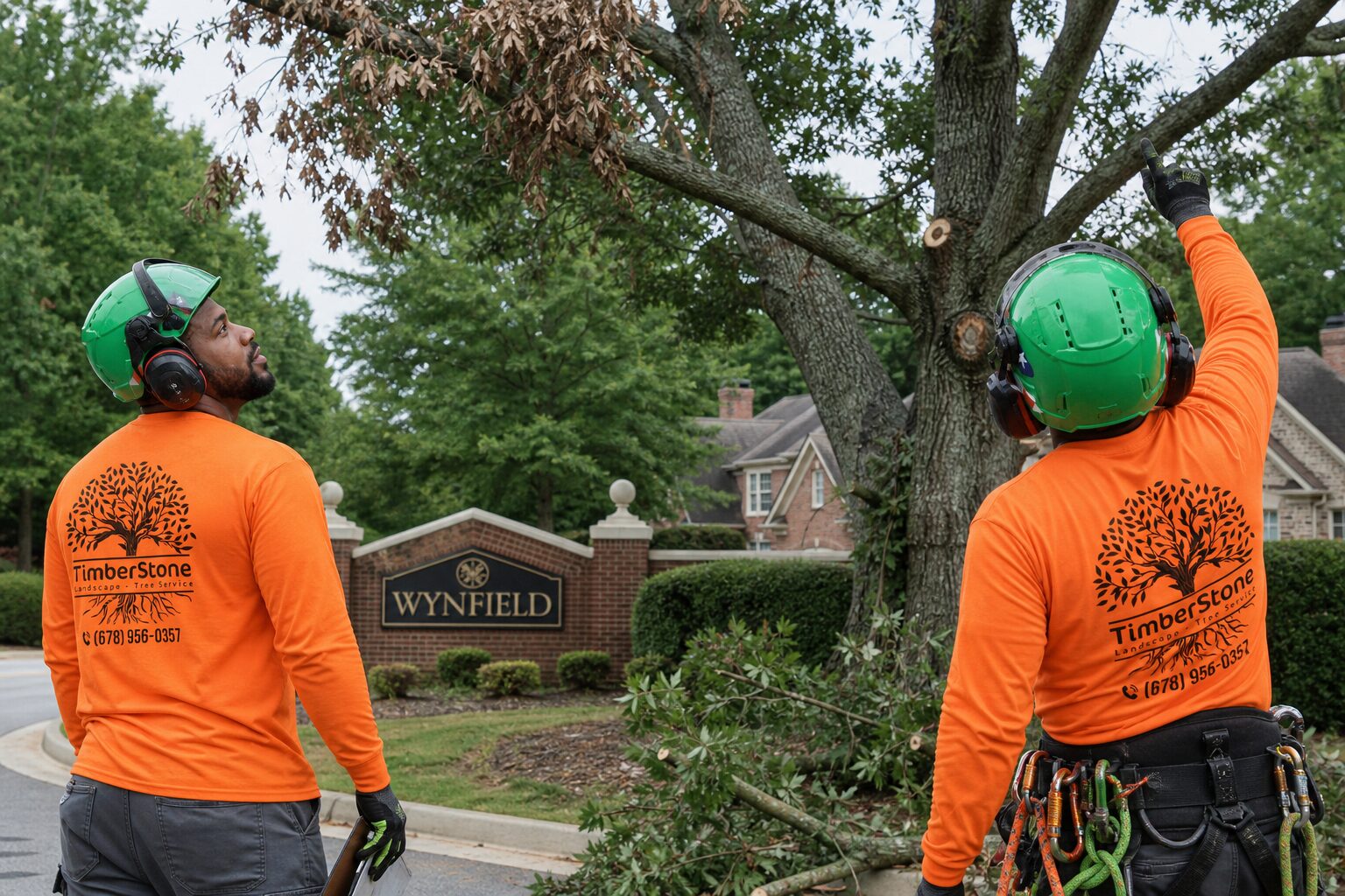 Treat or Remove a Diseased Tree in Alpharetta: Two Properties, Two Answers